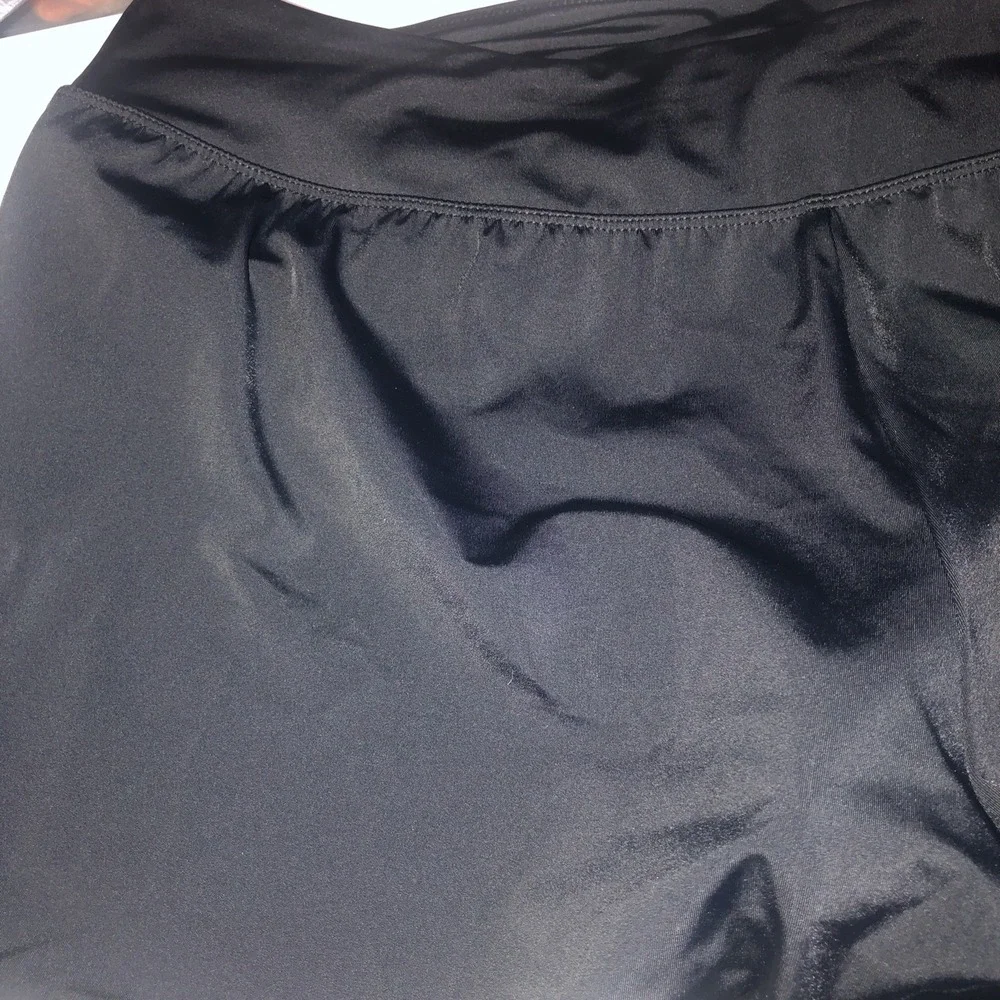 Swim Solutions Boyshort Swim Plus 20W Black NEW Bottom Tummy Contro - Picture 2 of 8